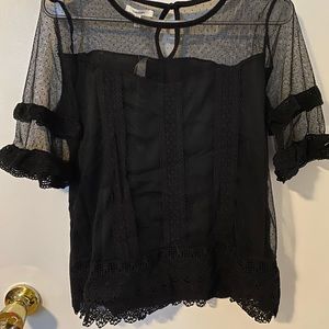 Lace Maurice’s blouse